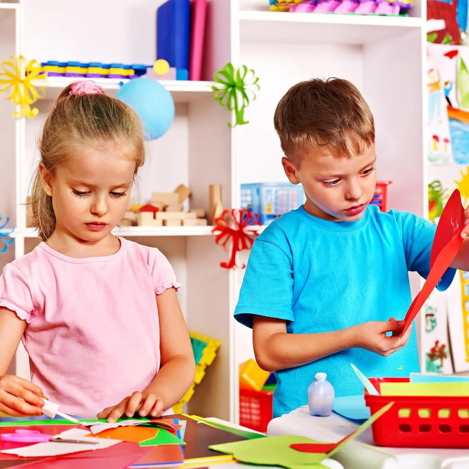Origami Paper for Kids DIY Double Sided Color Cardstock Colored Paper Kit Gifts for Beginners Decorative Paper Cards