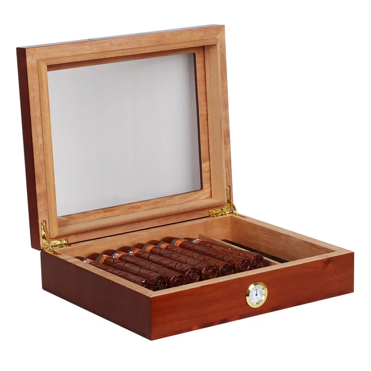 customized Humidor For Cigar  Custom Humidor Cigar Case Christmas Gift luxury wood cigar box