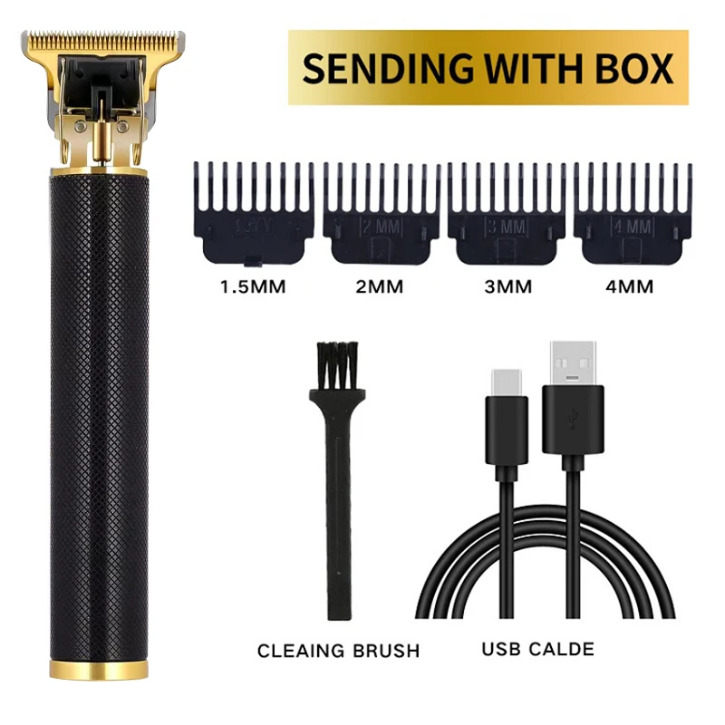 T9 Factory Direct Rechargeable Tondeuse Cordless Electric Hair Clippers Men Hair Cutting Machine Aparador de Cabelo T9 Dragon