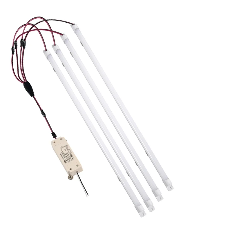 New product with external driver magnetic LED strip retrofit kit with 2 strips for concealed lighting