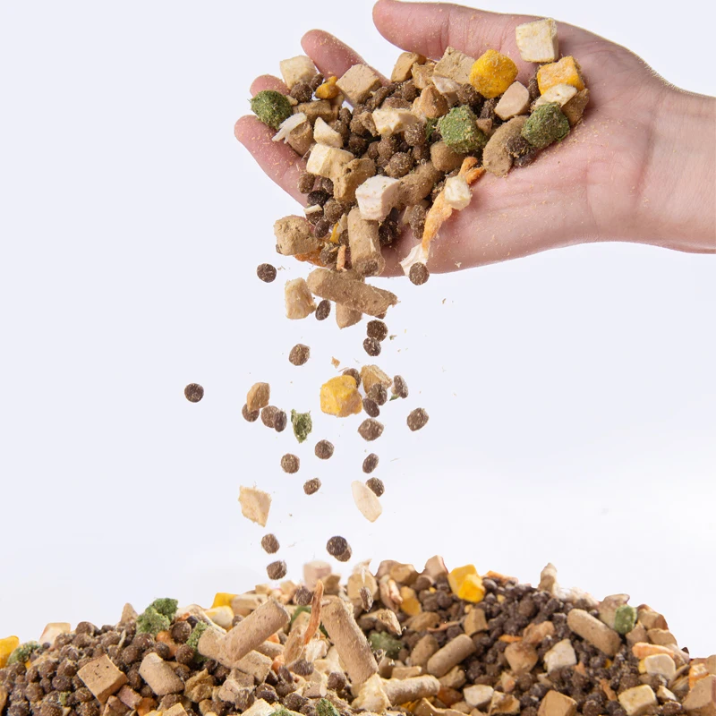 Высокий белок Защита окружающей среды сублимированный натуральный влажный сухой корм для кошек 7 кг