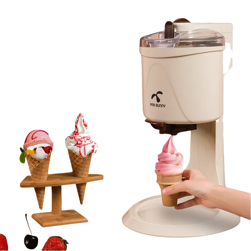 Manufactures hot sales Professional Dessert fruit mini Ice Cream Maker & ice cream machine for home office
