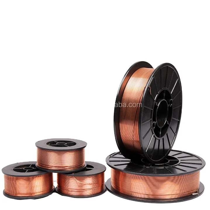 CO2 MIG Welding Wire AWS ER70S-6 0.8mm 1.2mm Copper Welding Wire Arame Para Solda Mig Welding Wire 1.2mm