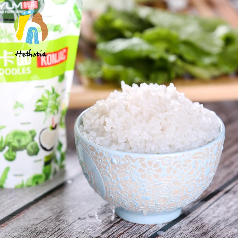 Мгновенная лапша Konjac, оптовая продажа, Shirataki Konjac с нулевым содержанием жира, без сахара, конский рис