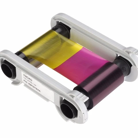 Compatible Evolis R5F008EAA YMCKO Full Color Panel Ribbon 300prints for Primacy Duplex Zenius Elypso ID Card Printer