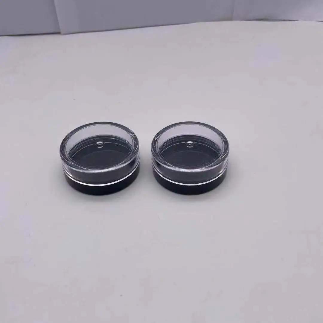 Hot Sale 0.5Oz 1Oz Plastic Cream Jar Eco Nail Dipping Cosmetics Packaging Plastic Cosmetic Cream Jar Body Lotion Containers