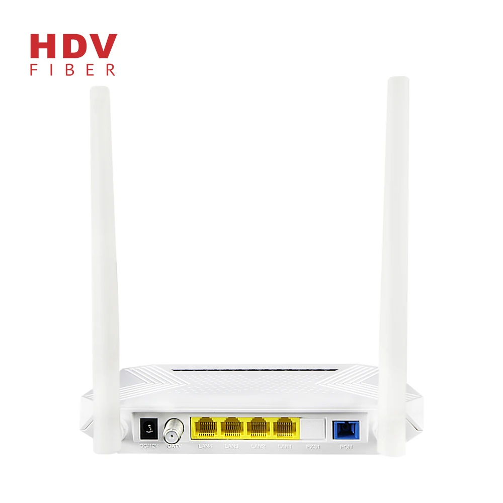 Shenzhen Manufacturer 1Ge 3Fe CATV 2Wifi XPON Onu  IEEE 802.3 Ont In India onus catv xpon Realteck chipset Xpon onu