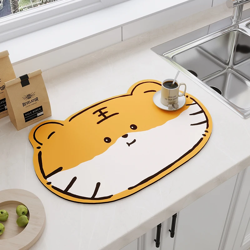 factory Wholesale Custom Printed animal cute water Absorbent Paper Drink Cup Cardboard glass Coasters