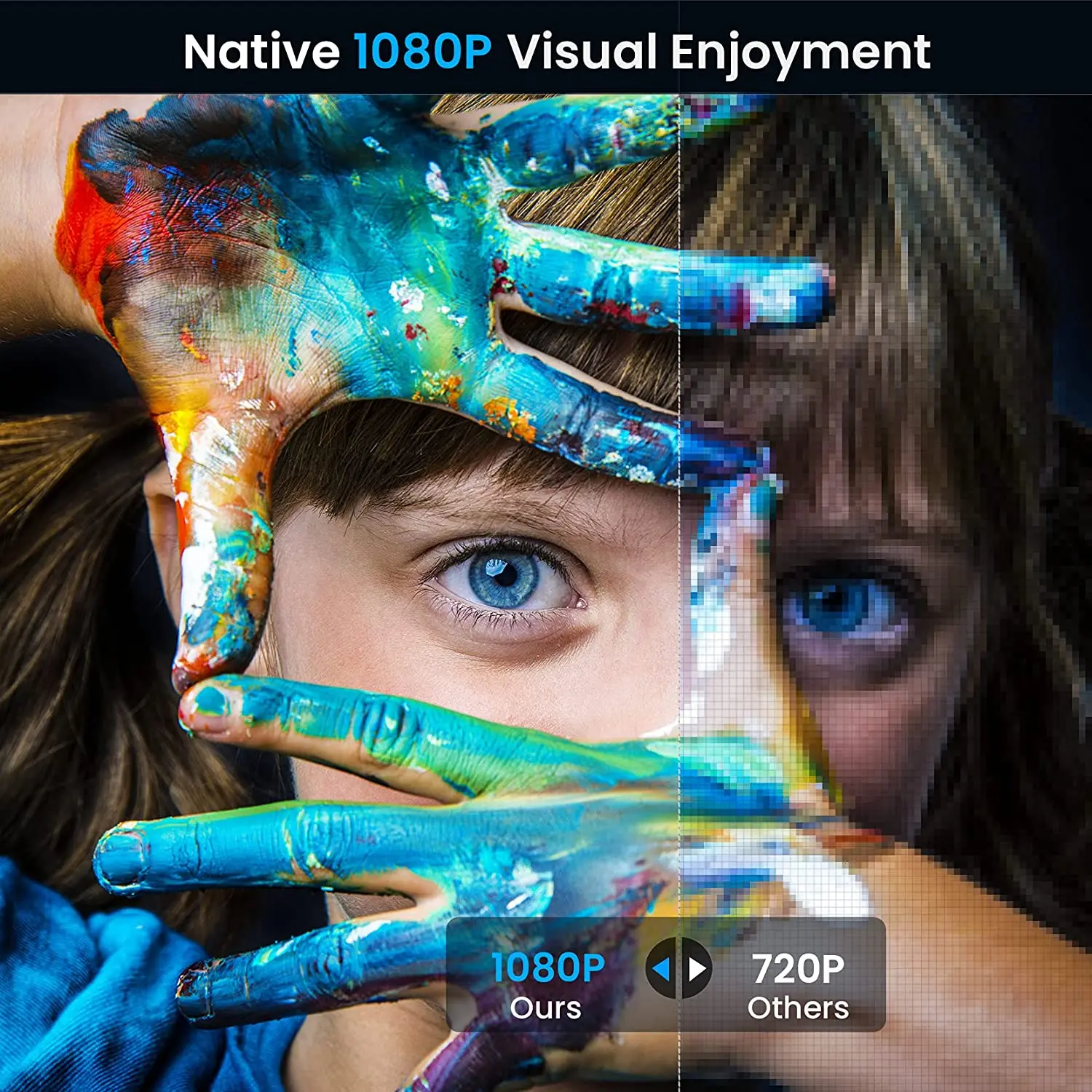 The best choice Chinese factory price home theater 1920*1080P Full HD projector