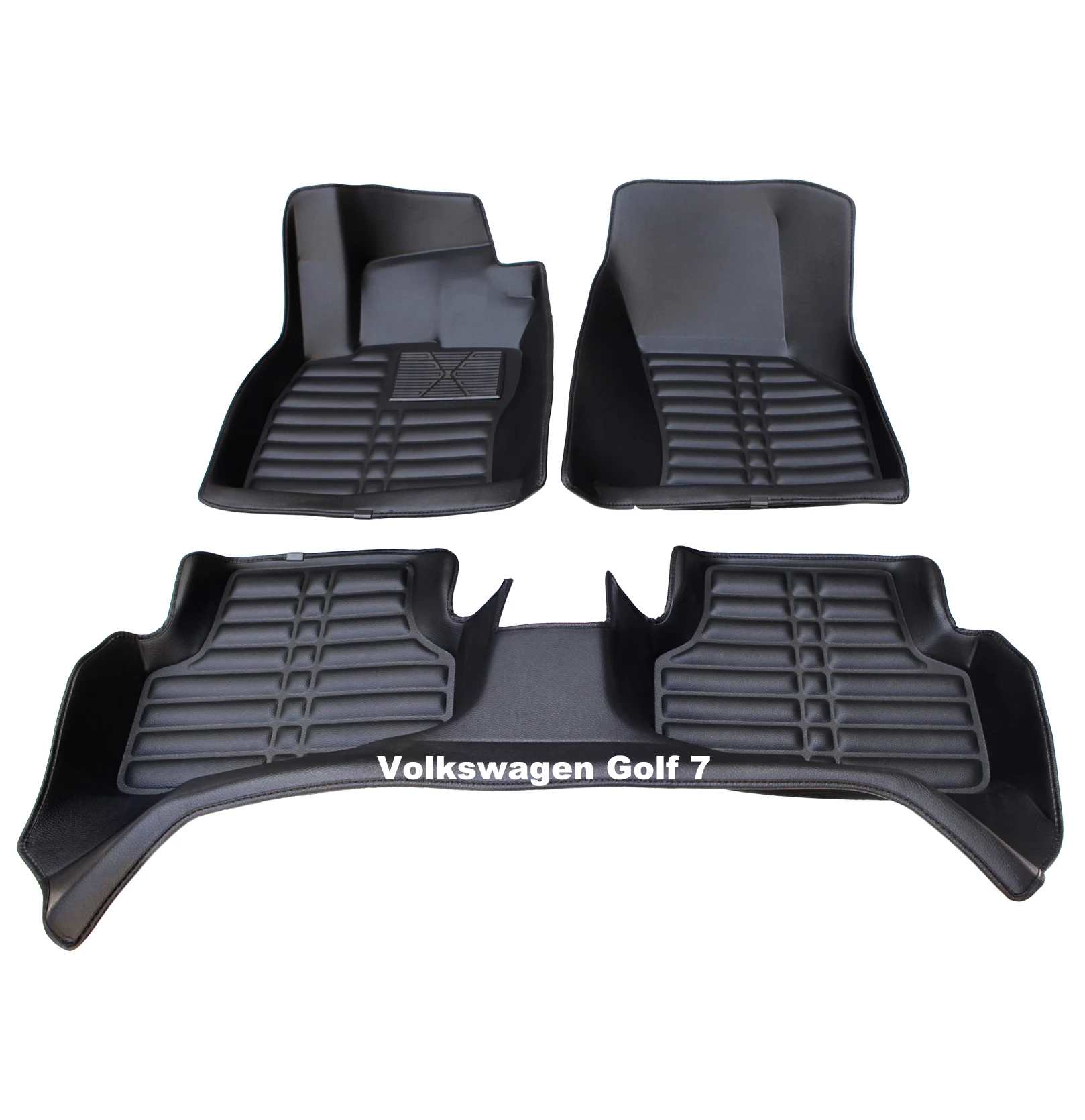 High Quality  3D   5D Car Mat  Car  Floor  mat   For  Volkswagen Golf 6   Golf  7  GOlf 8  passat  touareg  passat