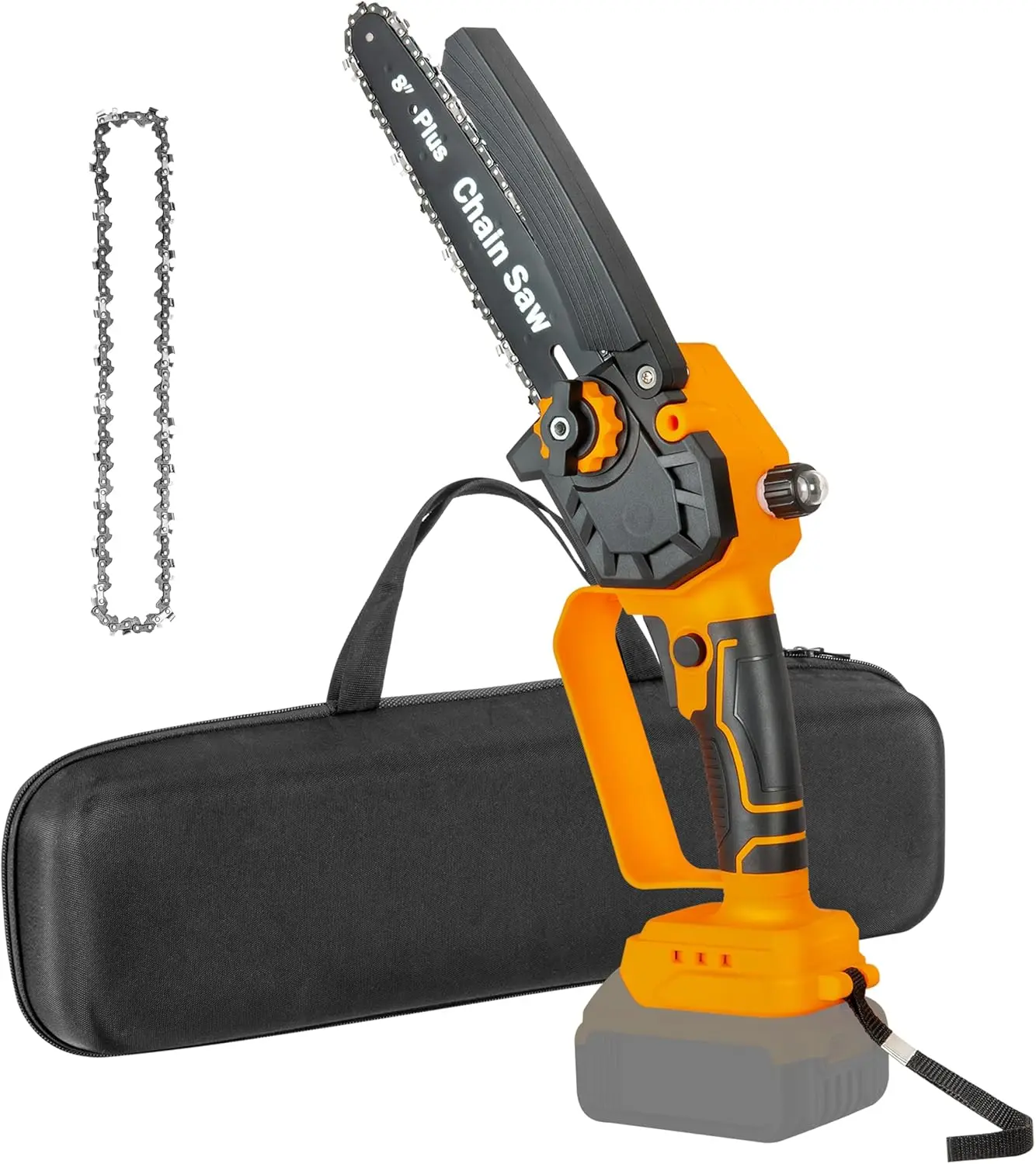 Mini Chainsaw Cordless  Handheld Chain Saw  Portable Electric Small Chainsaw for Tree Branches, Courtyard, Household & Garden