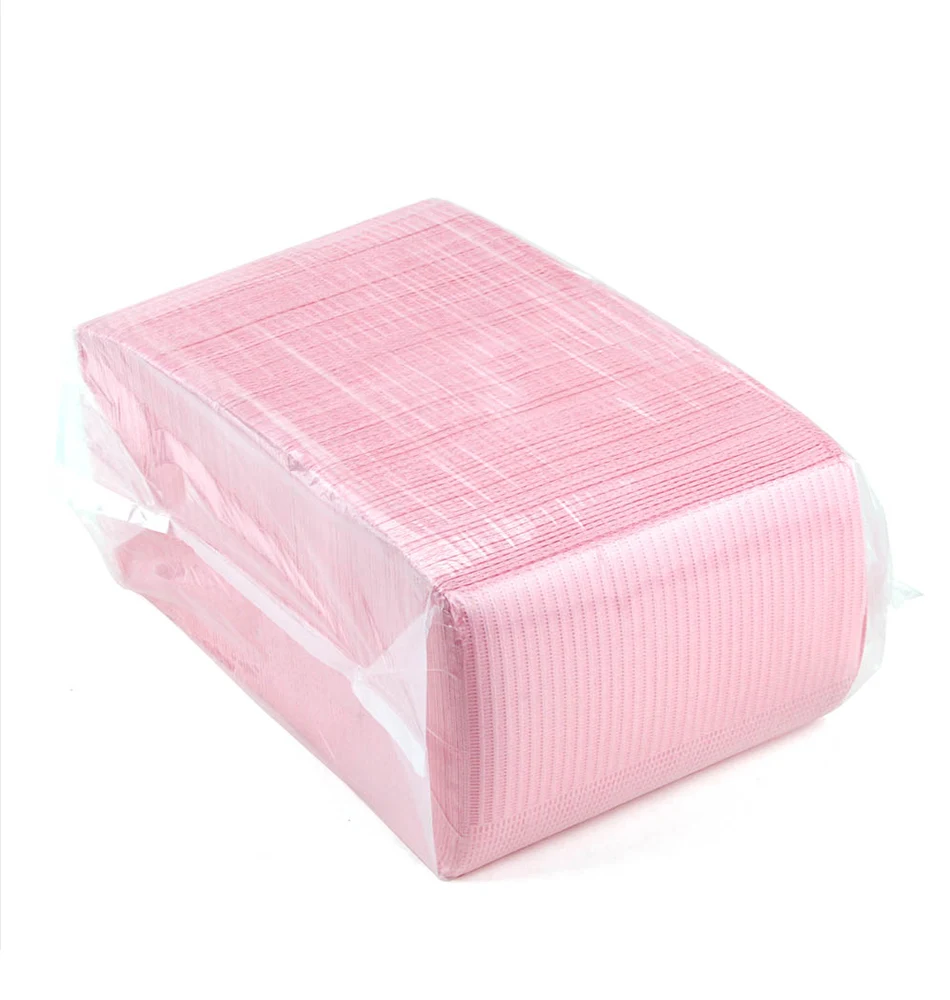 125Pcs Disposable Foldable Clean Pad Beauty Nail Care Polish Waterproof Tablecloth Manicure Tool Lint Paper Practice