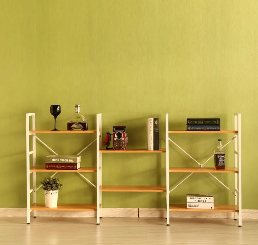 Hot selling reclaimed  bookcase, book shelving, wood racks