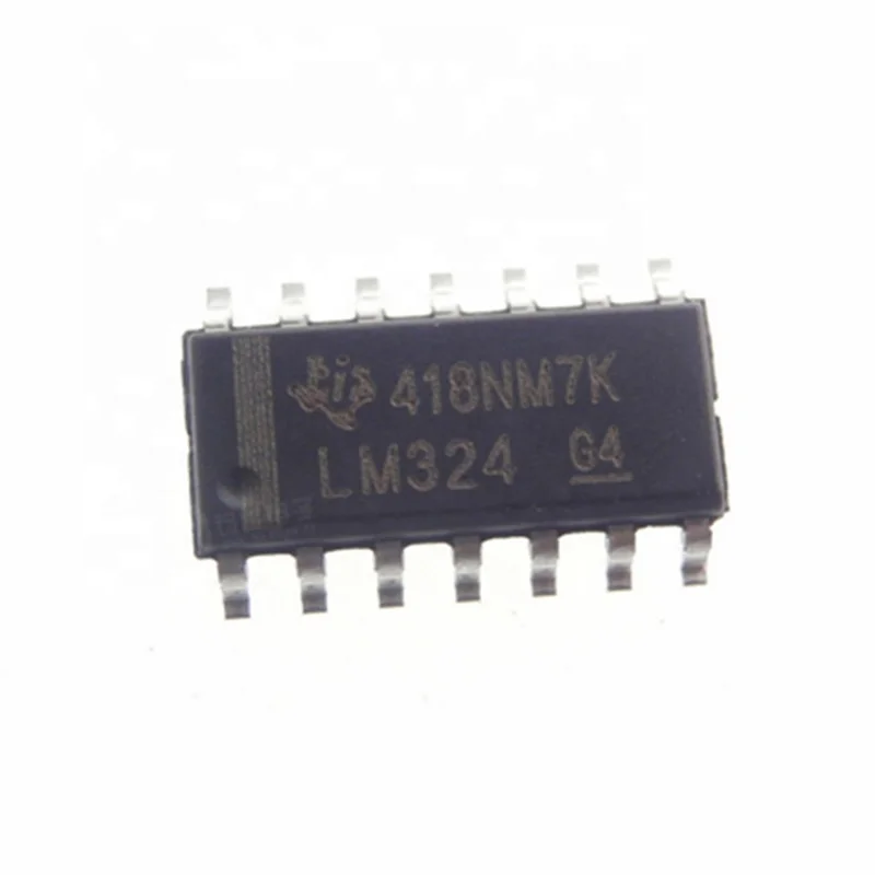 Integrated Circuit Lm324 Ic Operational Amplifiers 4 Circuit 14soic Lm324dr Drive Ic