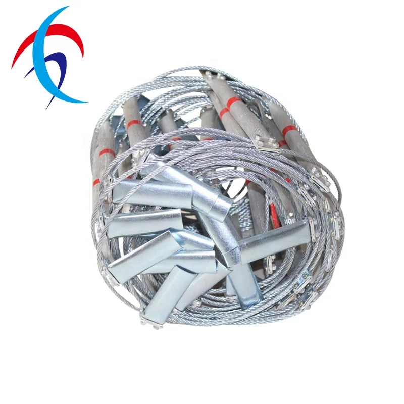 OEM Aluminum Stainless Steel Wire Rope Ladder Foldable Rescue Rope Ladder for Fire Fighting Emergency
