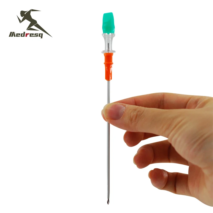 Medresq Factory Supply IFAK Tactical disposable Sterile 14Ga Chest Tension Decompression Needle for EMS