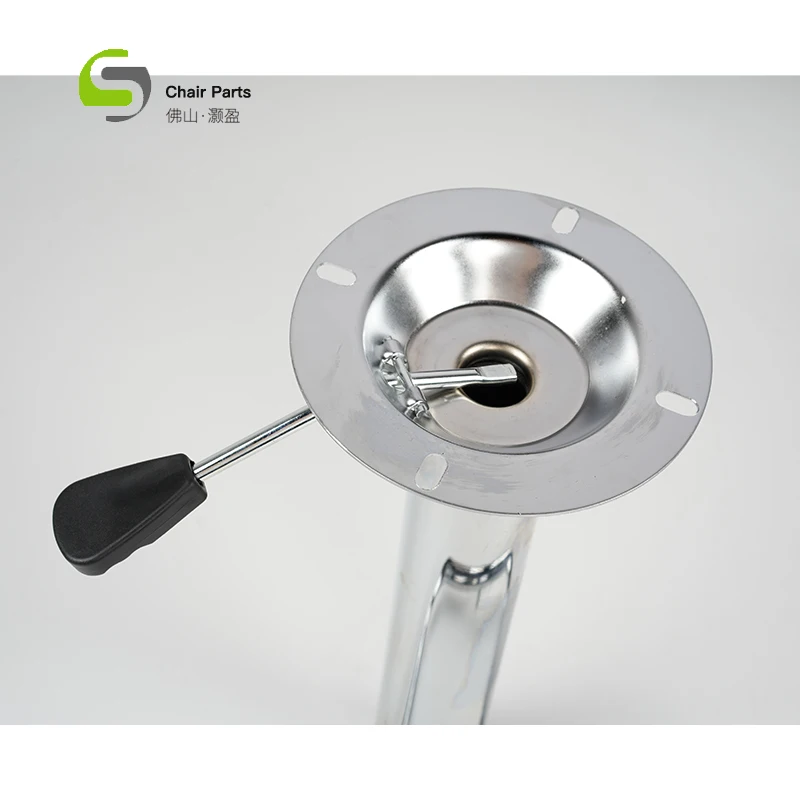 2024 New Design furniture parts Round Metal BS-01 Adjustable Swivel Bar Stool Base Parts