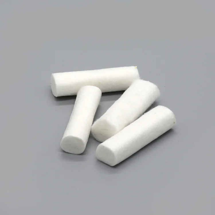 Dental surgical cotton rolls disposable cotton roll