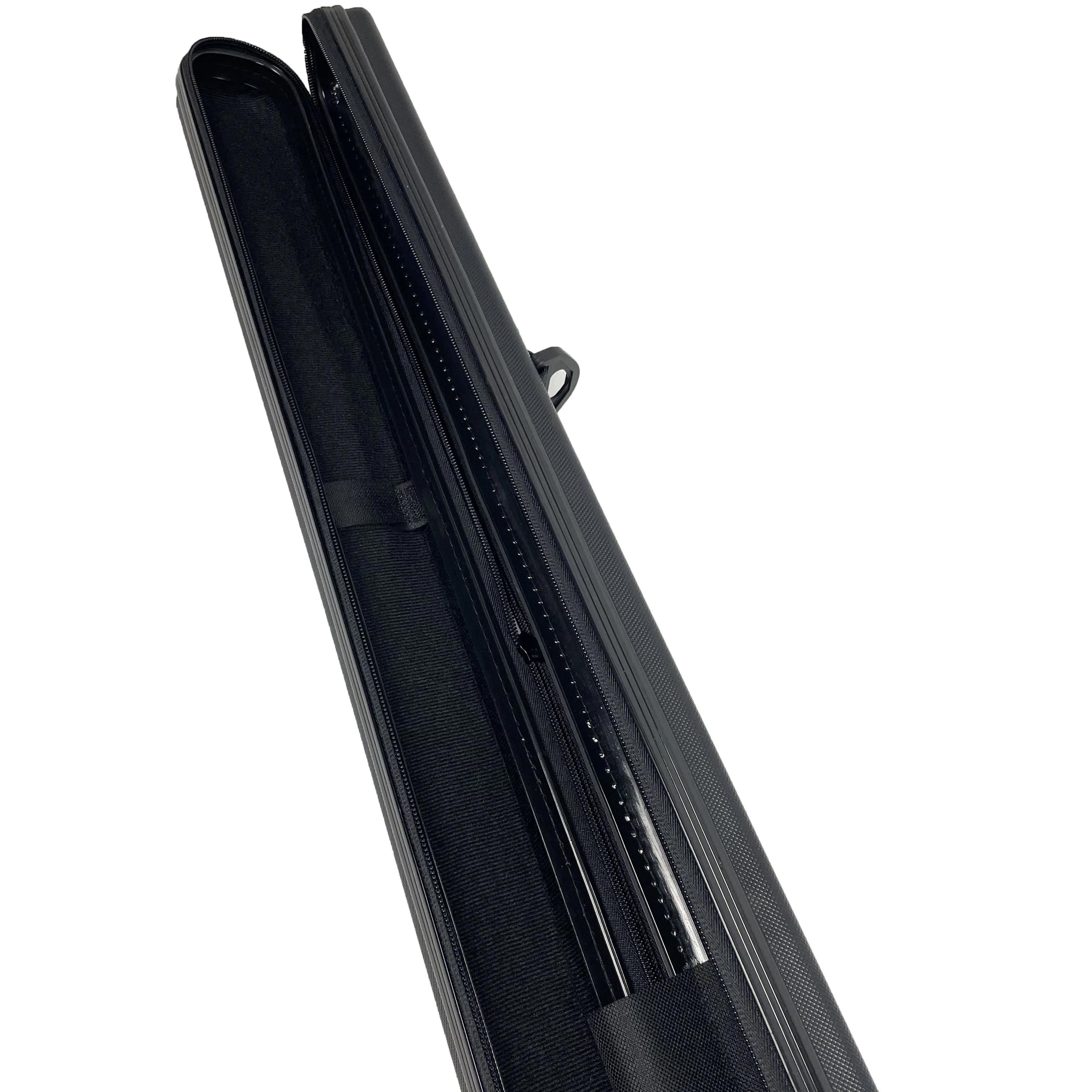 Hard shell waterproof ABS fishing rod cases with zipper rod holder bags waterproof fishing tackle box