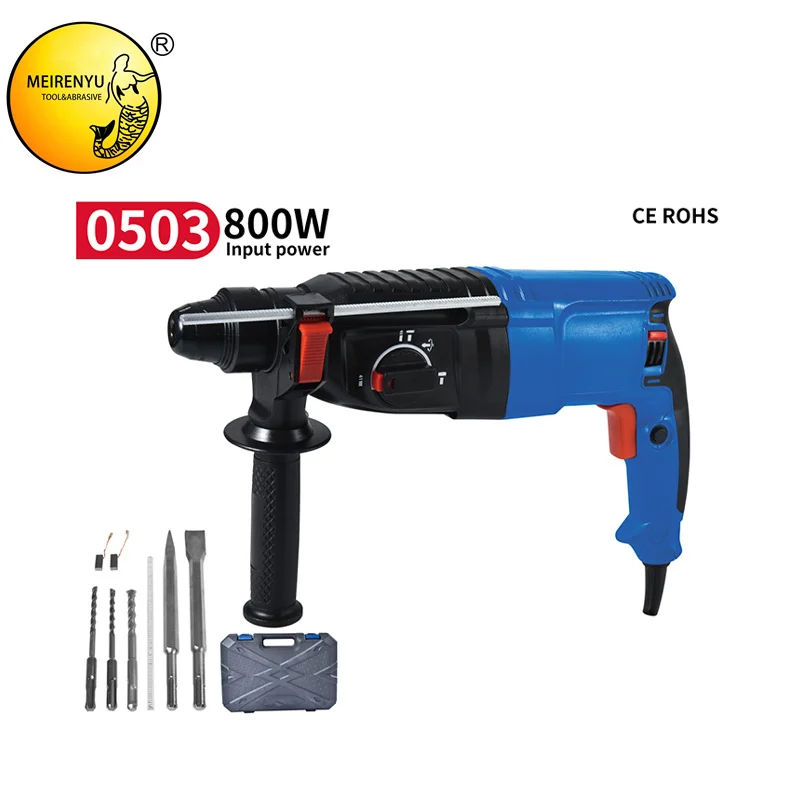 MRY  800w 26mm 0- 1180r/min jack drilling air total rotary hammer