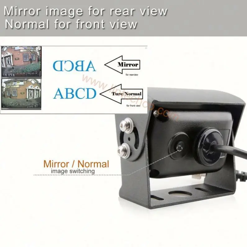 Crafter Camera Vehicle Excavator Back up Camera For Trucks