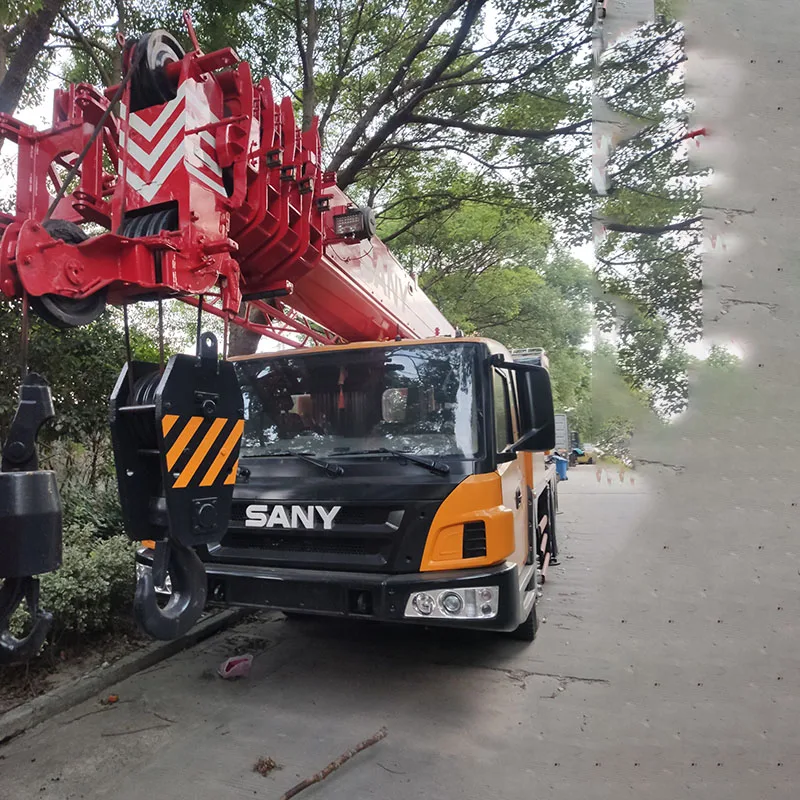 Chinese High Quality 55 Ton 25 Tons 100 Ton Crane 6x4 8x4 STC550C5-1 Used Truck Mounted Crane