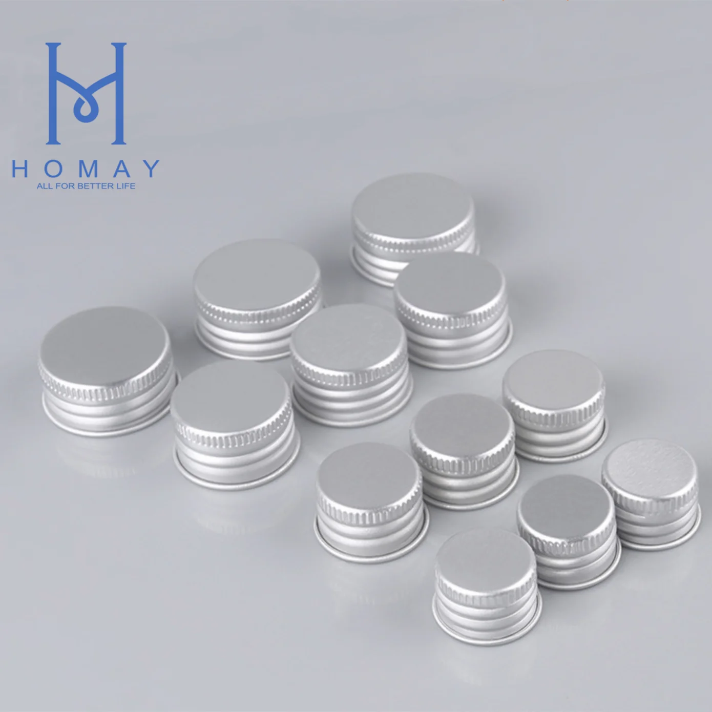 Screw Aluminum cap 18mm 20ml 22mm 24mm 28mm 32mm 33mm 38mm 45mm