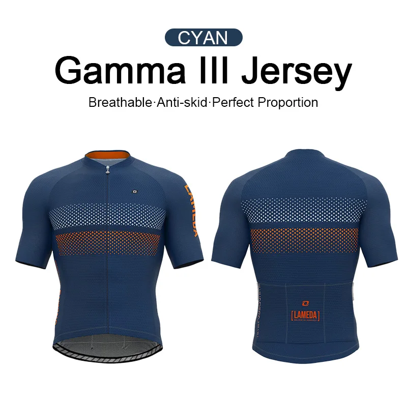 LAMEDA Cycling Wear Winter Fleece Bicycle Jersey Windproof Anti-Sweat Riding Sportswear Jacket