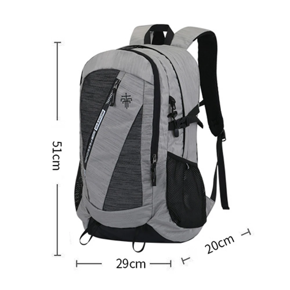 Custom Camping Hiking Backpack Travel Bag Shoulder Rucksack Cycling Outdoor Trekking Bags Waterproof Nylon Climbing Bag