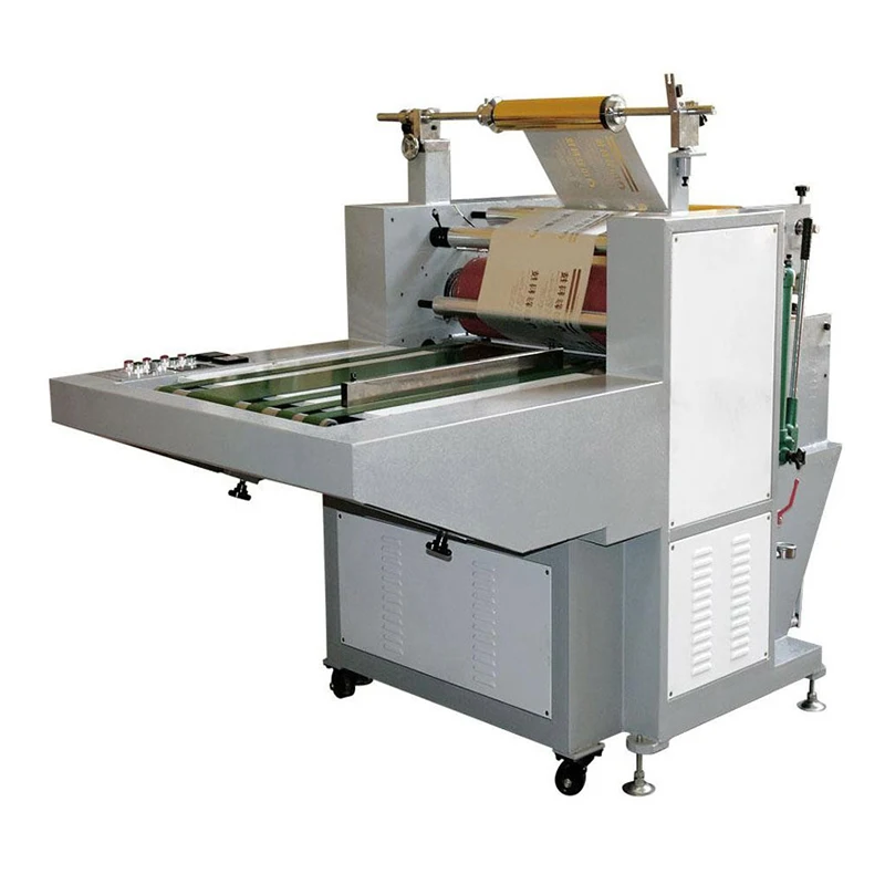 Automatic feeder low temperature foil stamping machine for PVC film, paper, card