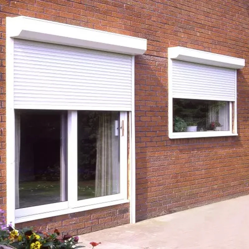 Outdoor Electric Aluminum Insulated automatic  Roller Shutter Window