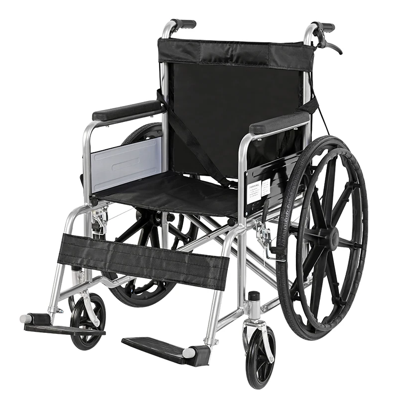 Wholesale folding commode manual wheelchair  lightweight foldable reclining wheel chairs for people with disabilities