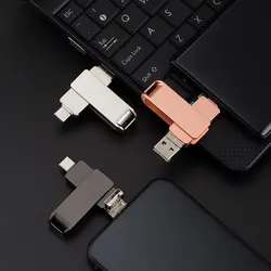 4 In 1 Usb Flash Drive USB3.0 2.0 Pen Drive 8gb 16gb 32gb 64gb 128gb Pendrives Type C Usb