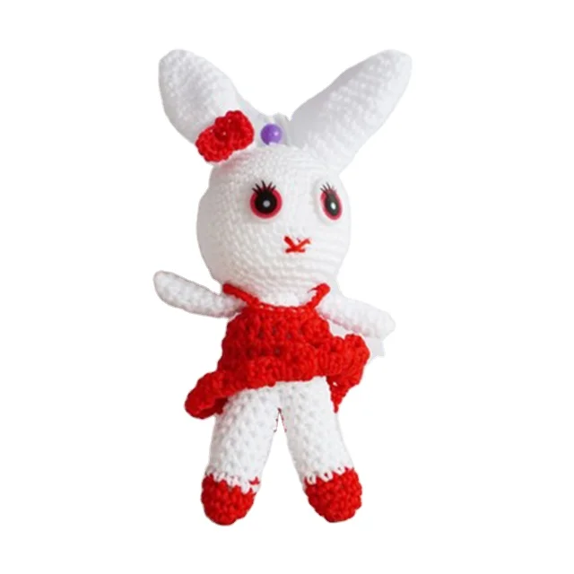 Wholesale 100% Hand Made Toys Knit Doll Bear Baby Toys