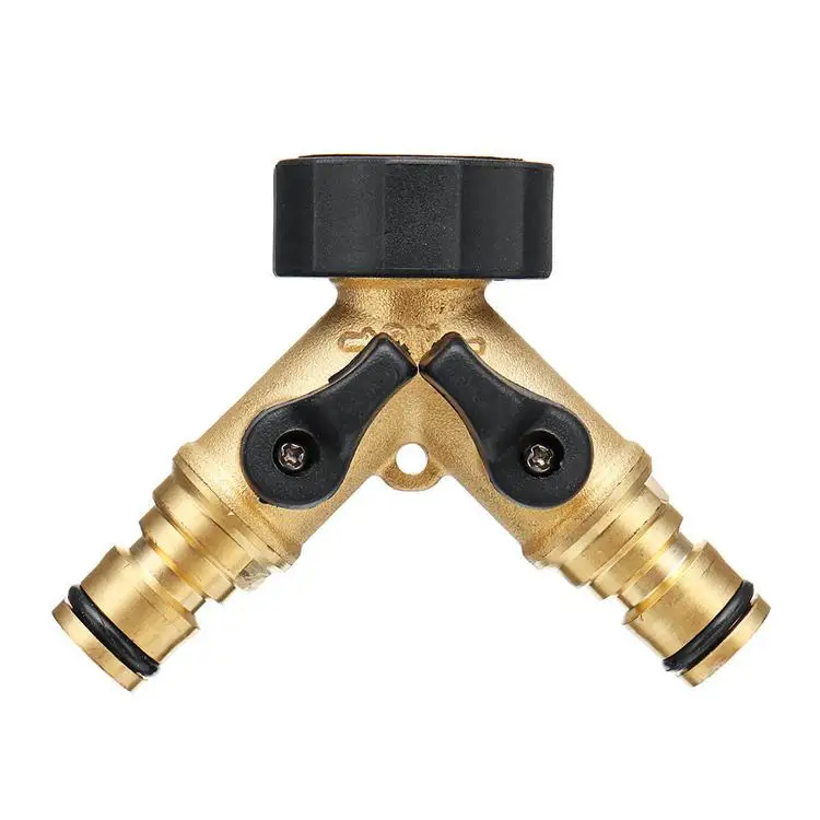 
Garden Faucet Manifold European-style Copper garden Water Pipe Connector Garden faucet manifold 
