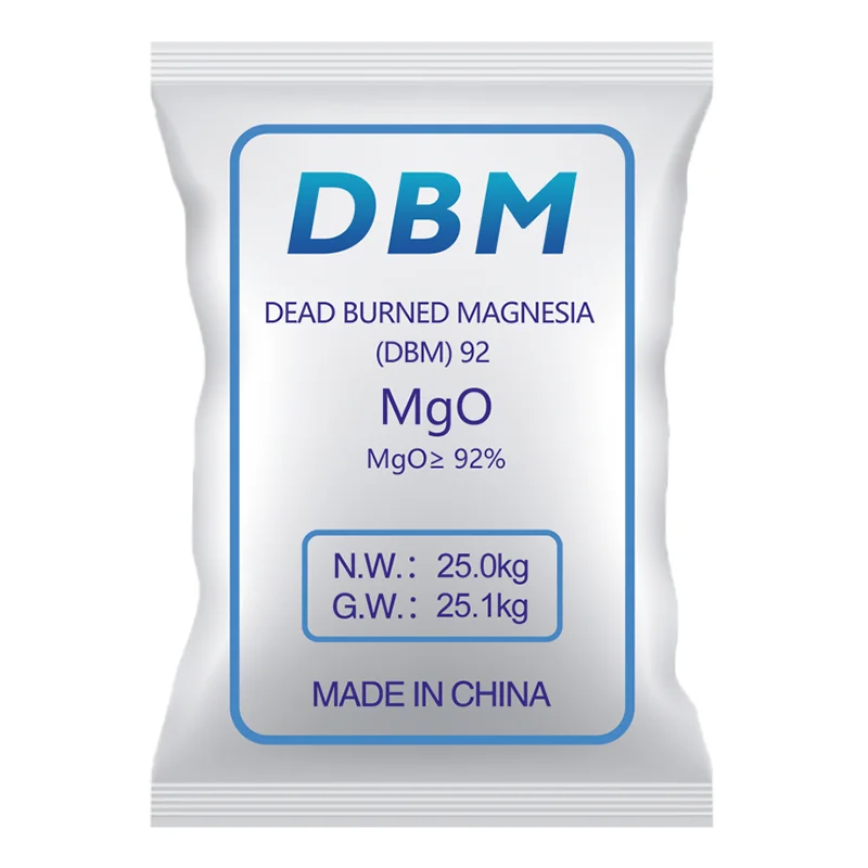 MgO Magnesium Oxide Dead burned magnesia (DBM) 92