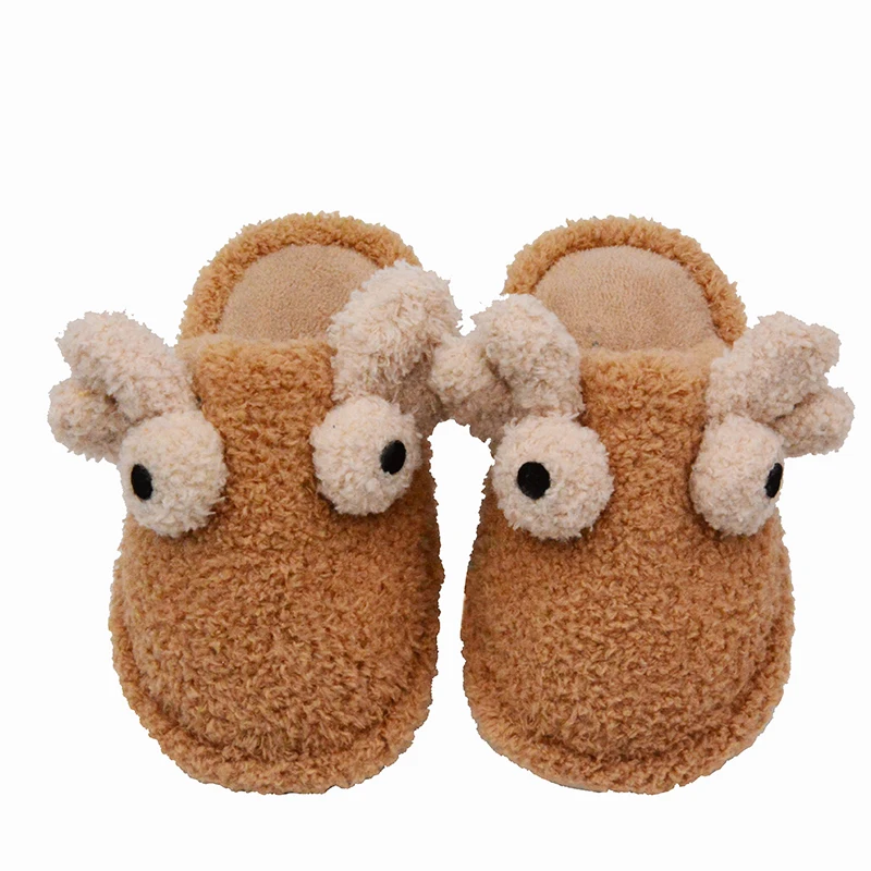 Hot-selling Memory Foam Winter Indoor Bedroom Slippers for Kids