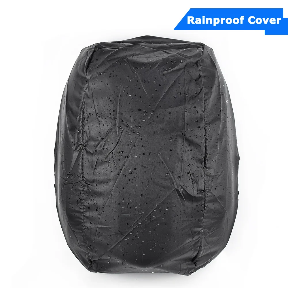 Plus-Sized Version Carbon Fiber Pattern Hard Shell Motorcycle Helmet Bag Riding Motorcycle Waterproof Reflective Backpack