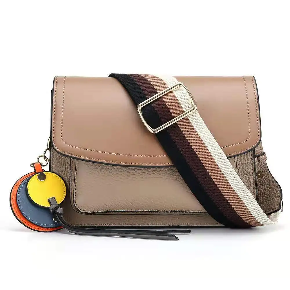 China Wholesale Genuine Leather Large Capacity Single Shoulder Bag For Women