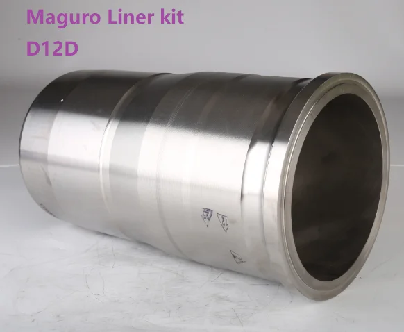 Wholesales High quality OEM ODM custom Volvo D12D Liner kit Liner Piston Ring  engine parts for EC360 EC460 excavator machinery