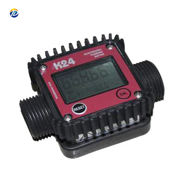 Doto Digital Fuel Meter K24-2 Electronic Flow Meter Turbine Flowmeter Check Digital Diesel Gasoline Liquid Counter