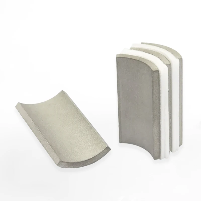 Custom High Performance Curved Samarium Cobalt High Temperature Resistance Arc Smco Magnets for Magnetic Bearings