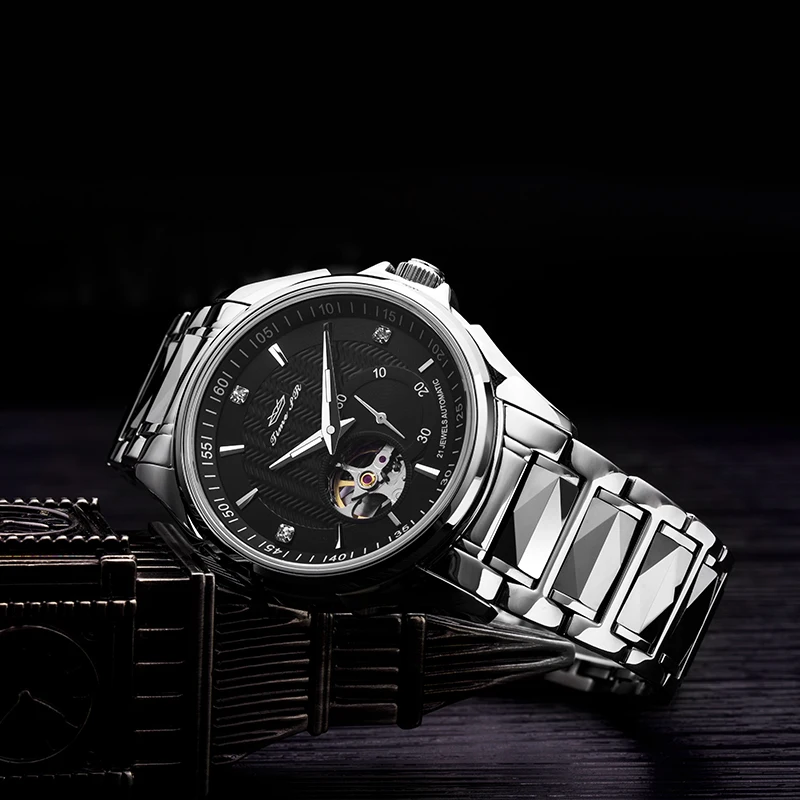 Hot Sale 3002G Stainless Steel Wrist Watches Japan Mechanism Sapphire Waterproof Watches For Men