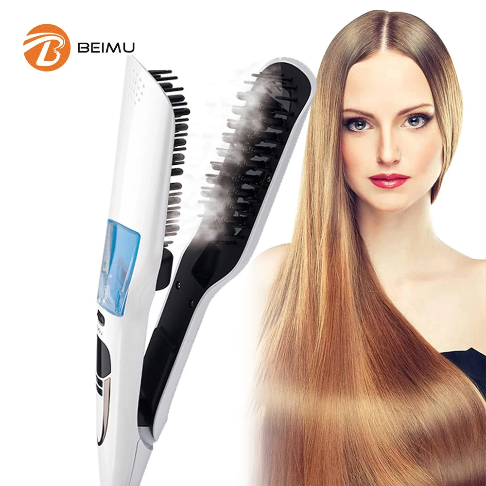 Mini Laser  Professional Heat new flat iron hair straightener with teeth Private Label Hair Straightener