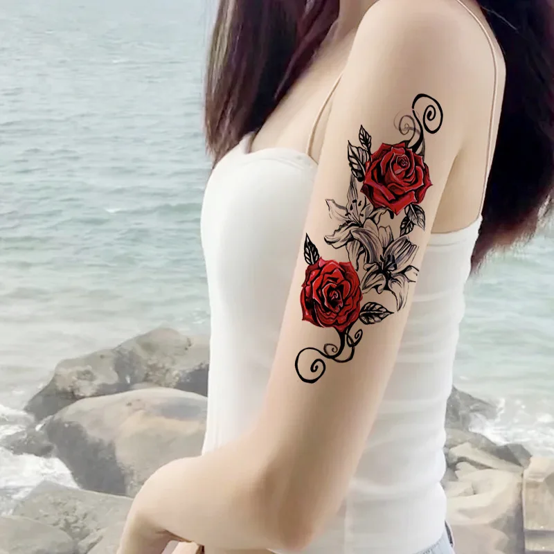 Wholesale  Non-toxic Temporary Waterproof Body Cool Designs Arm Tattoo/ Tatoo Sticker