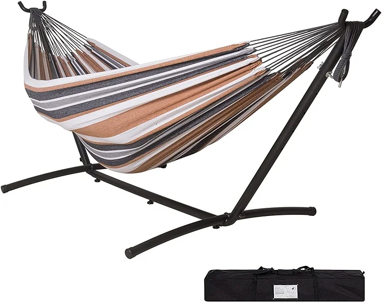 Garden Steel Hammock With Stand Portable Standing Hammock For Sale