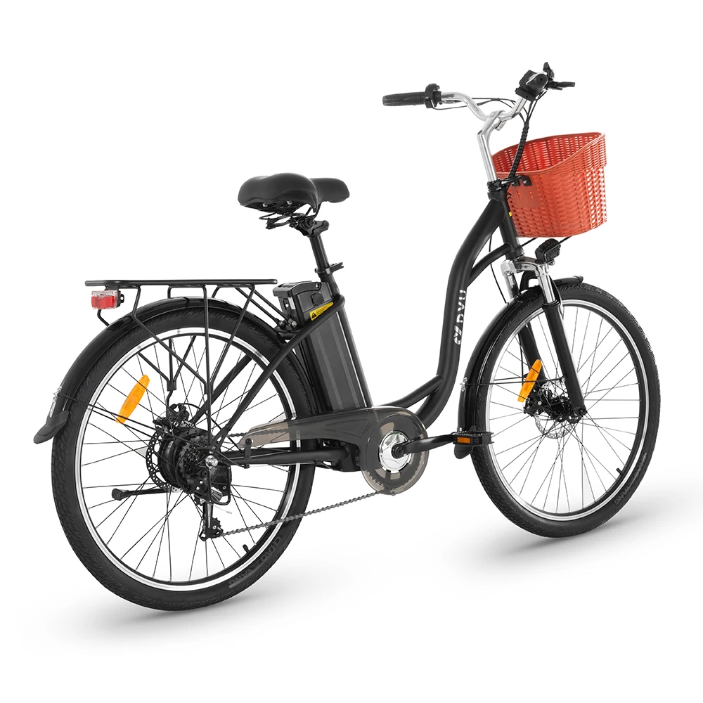 DYU C6 wholesale price motor listrik cheap low price electric city bike electric bikes us warehouse for drop shipping