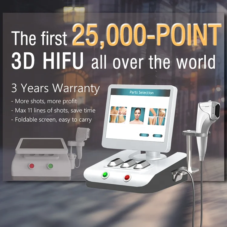 Winkonlaser портативная машина для лифтинга лица 3d 4d hifu Сфокусированная ультразвуковая против