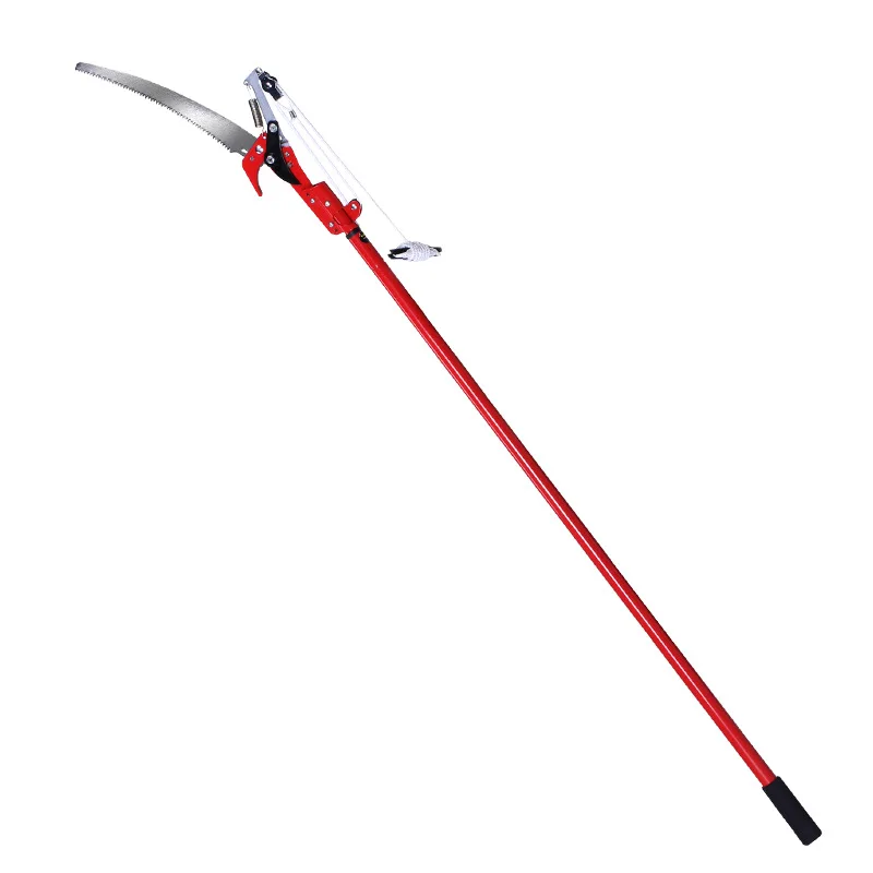 Wholesale Tree Pruner Saw Double Side High Reach Tree Branch Pruner Cutting Telescopic Long Handle Garden Hand Pruning Pole Saw