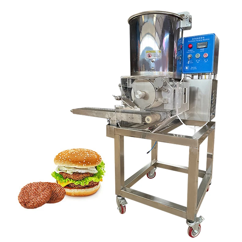 Automatic Meat Pie Making Machine Burger Patty Forming Equipment Chicken Nuggets Hamburger